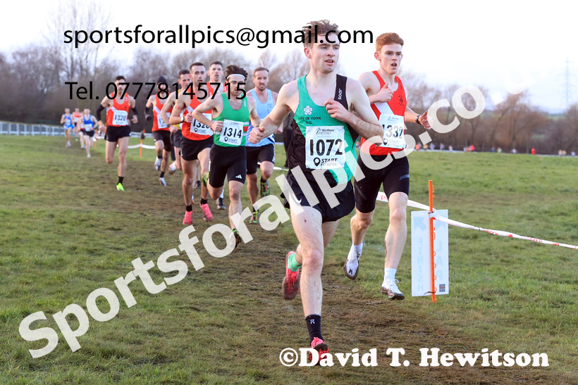 Senior Mens 2026 Northern Cross Country Champs., Pontefract Racecourse, Pontefract. Photo: David T. Hewitson/Sports for All Pics
